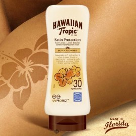 Creme solaire satin 180ml hawaiian tropic spf30