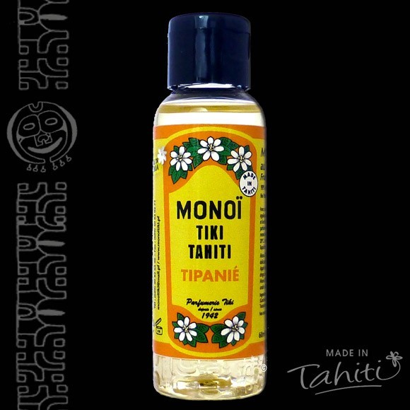 Monoi tiki tahiti 60ml parfum tipanie (frangipanier)