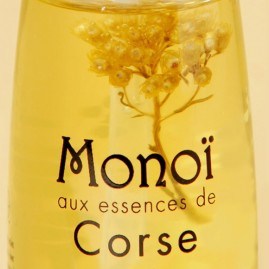 Huile de monoi aux essences de corse 100% naturelle 50ml