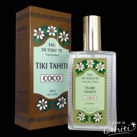 Eau de toilette tiki 100ml parfum coco