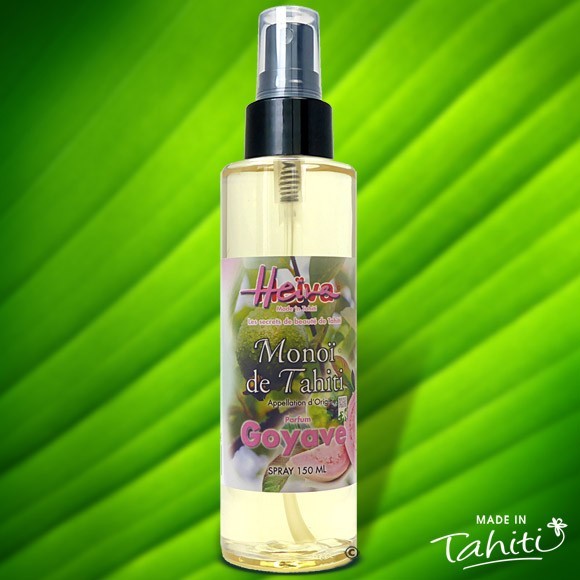 Monoi heiva tahiti 99% parfum fruit goyave 150ml