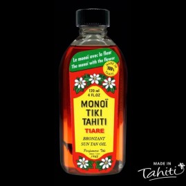 Monoi tiki bronzant 120ml parfum tiare tahiti spf 3