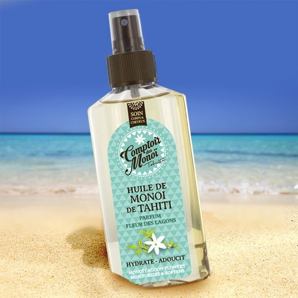 Comptoir monoi 50% huile fleurs des lagons 100ml Comptoir monoi 50% huile fleurs des lagons 100ml