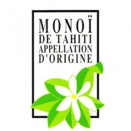 Une perle de tahiti dans la bougie au monoi ao 180g