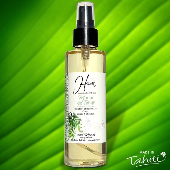 Monoi de tahiti heiva 100% naturel non parfume 150ml