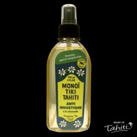 Monoi Tiki Tahiti 120mL anti moustique avec HE