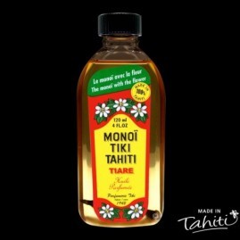 Monoi tiki tahiti 120ml parfum fleur de tiare