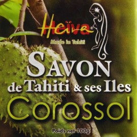 Savon au monoi heiva tahiti parfum corossol 100g