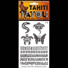 Tattoo temporaire t42 motifs maohi