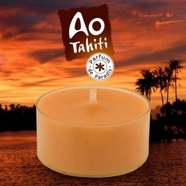 Une perle de tahiti dans la bougie au monoi ao 180g