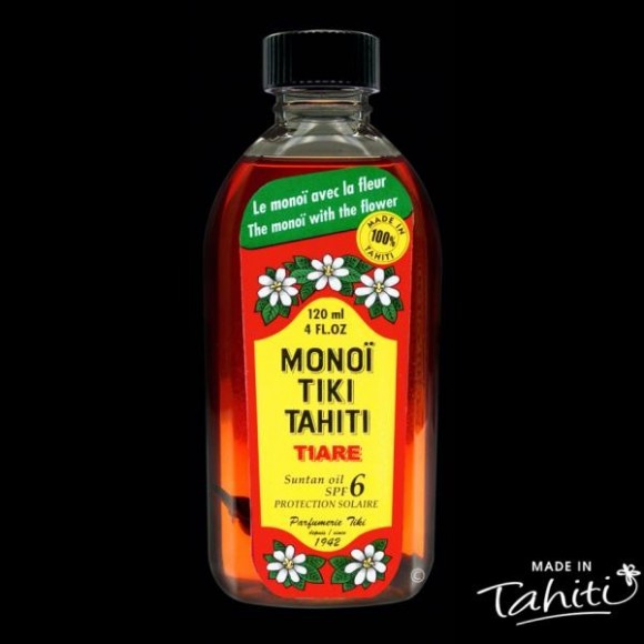 Monoi tiki bronzant 120ml parfum tiare tahiti spf 6 Monoi tiki bronzant 120ml parfum tiare tahiti spf 6