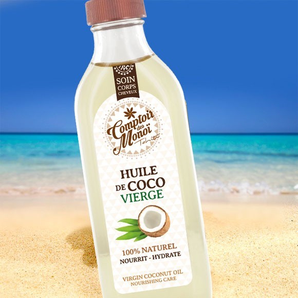 Huile de coco vierge Comptoir des Monoï 200ml