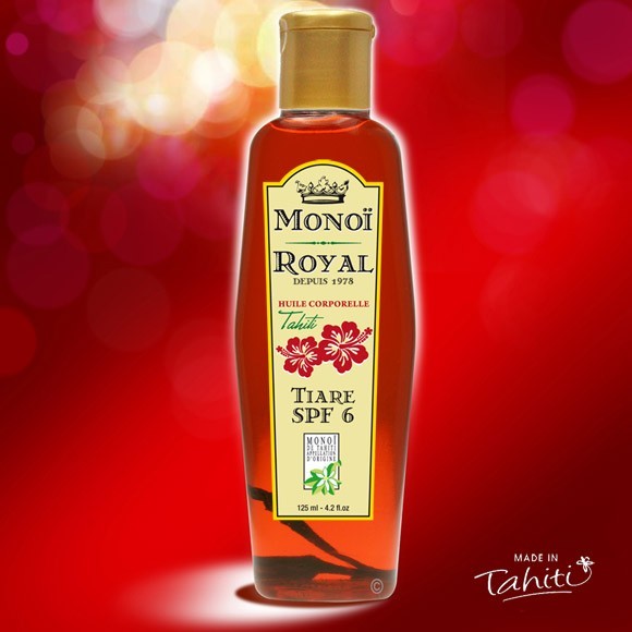 Monoi royal tahiti bronzant 125ml parfum tiare tahiti spf6 Monoi royal tahiti bronzant 125ml parfum tiare tahiti spf6