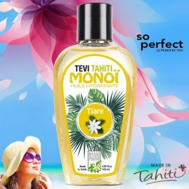 Monoi tevi tahiti parfum tiare tahiti 120ml