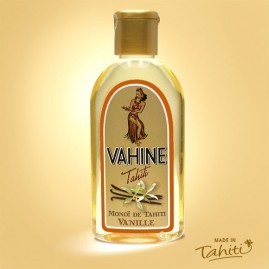 Monoi vahine tahiti 99% parfum vanille 125 ml