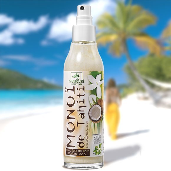 Monoi naturado 150ml verre spray noix de coco