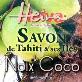 Savon au monoi heiva tahiti parfum coco 100g