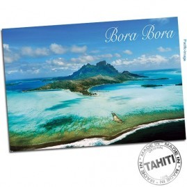 Carte postale aerienne de bora bora cp286