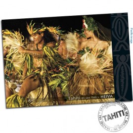 Carte postale troupe de danses polynesiennes cp311