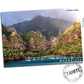 Carte postale fatu hiva baie des vierges cp269
