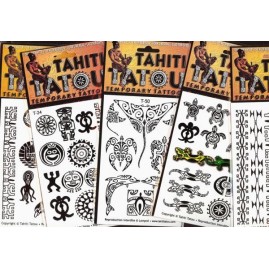 Tattoo temporaire t40 animaux tahiti