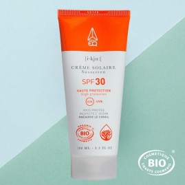Eq bio creme solaire 100ml protection visage corps spf30