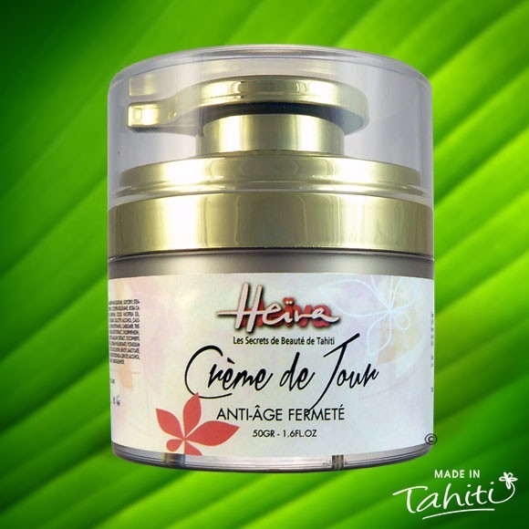 Creme visage jour monoi heiva tiare tahiti pot 50ml