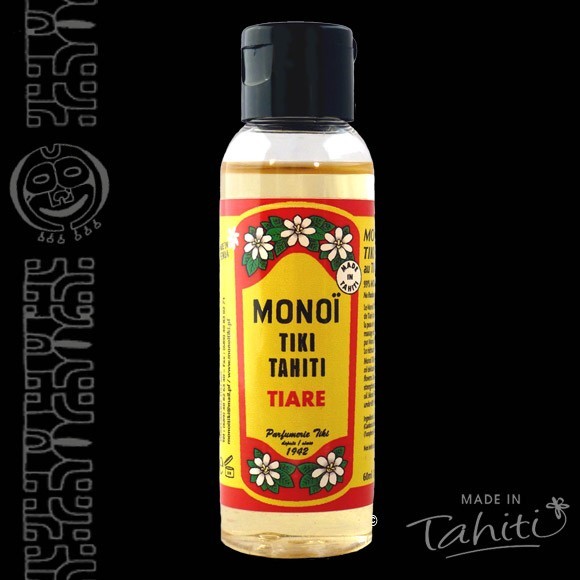 Monoi tiki tahiti 60ml parfum fleur de tiare