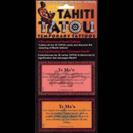 Tatou temporaire t54 raie manta tahiti
