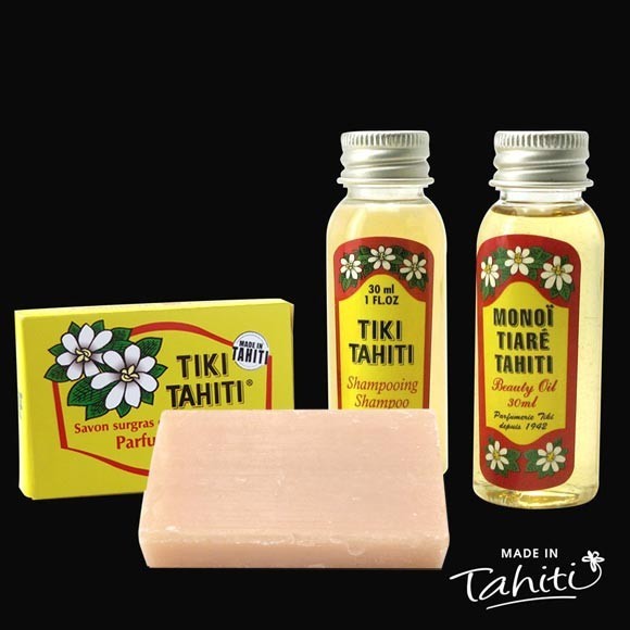 Lot Rikiki Monoi Tiki Decouverte 3 soins Parfum Tiare Tahiti Lot Rikiki Monoi Tiki Decouverte 3 soins Parfum Tiare Tahiti