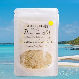 Fleur de sel des tuamotu avec ananas 60g tahiti sel