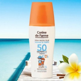 Spray protecteur kids 150ml visage corps corine de farme spf50