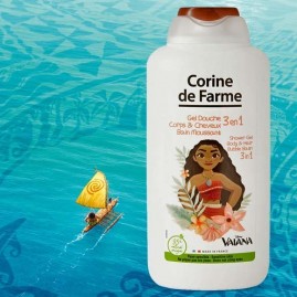 Gel douche vaiana 3 en 1 corine de farme 500ml
