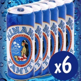 Hinano la biere de tahiti pack 6 x 50cl
