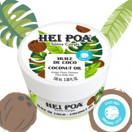 Huile vierge de coco bio hei poa 100ml