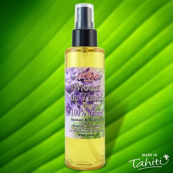 Monoi heiva tahiti naturel tamanu et lavande (he) 150ml