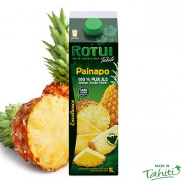 Rotui 100% pur jus d'ananas moorea tahiti 1 litre