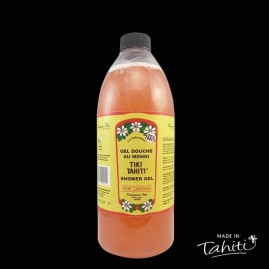 Gel douche monoi tiki tahiti 1 litre parfum tiare