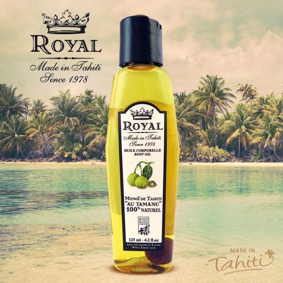 Monoi royal tahiti 100% naturel a l'huile de tamanu 125ml Monoi royal tahiti 100% naturel a l'huile de tamanu 125ml