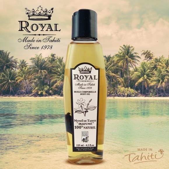 Monoi royal aux 200 fleurs de tiare 100% naturel 125ml Monoi royal aux 200 fleurs de tiare 100% naturel 125ml
