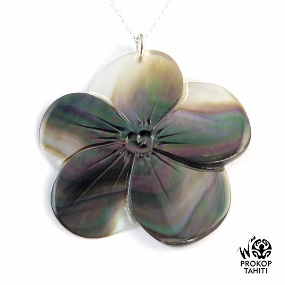 Chaine argent pendentif nacre fleur tahiti prokop 5ffb Chaine argent pendentif nacre fleur tahiti prokop 5ffb