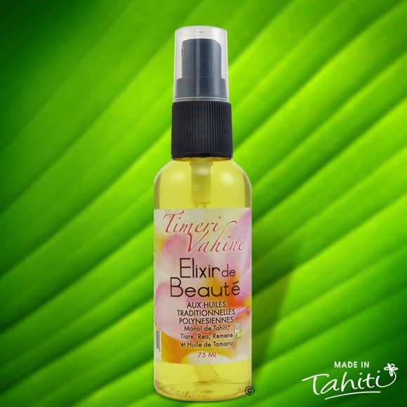 Elixir de beaute monoi heiva tahiti spray 75ml