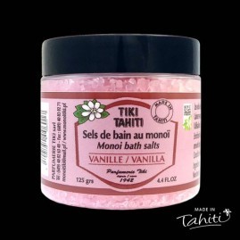 Sels de bain monoi tiki tahiti 125g parfum vanille