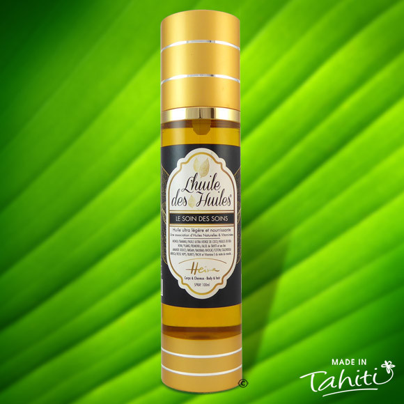 L'huile des huiles au monoi heiva tahiti enrichi rare 100ml L'huile des huiles au monoi heiva tahiti enrichi rare 100ml