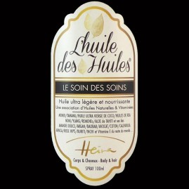 L'huile des huiles au monoi heiva tahiti enrichi rare 100ml