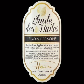 L'huile des huiles au monoi heiva tahiti enrichi rare 100ml