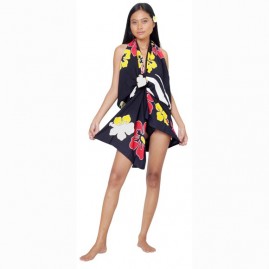 Pareo bali art fait main tortue honu tahiti 8234-d3