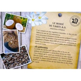 Monoï de Tahiti frangipanier 250gr