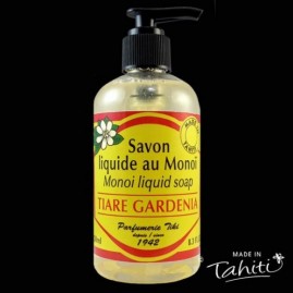 Savon liquide monoi tiki tiare tahiti special mains 250ml