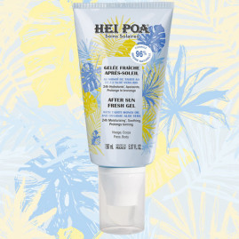 Gelee fraiche apres soleil monoi hei poa visage corps 150ml